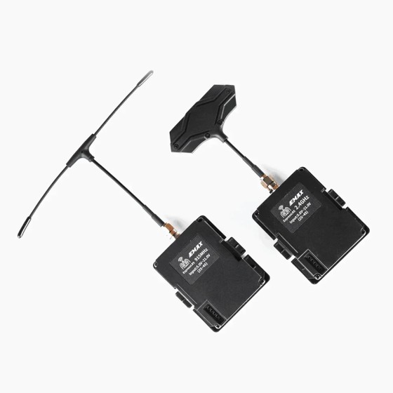 Original Aeris Link ExpressLRS ELRS TX Module 2.4G 915MHz With OLED Screen Cooling Fan High-frequency Airplane Racing UAV